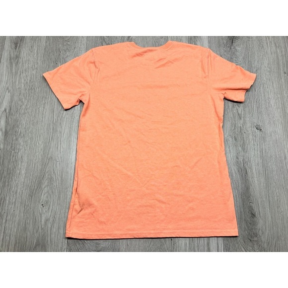 Carhartt Shirt Mens‎ M Pocket Tee Logo Orange Loose Fit Short Sleeve Workwear - Picture 2 of 6